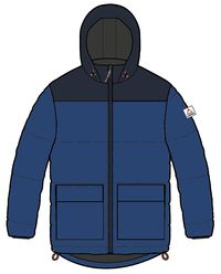 Manitoba Recycled 2.0 Jacket - Rich Navy/Cobalt