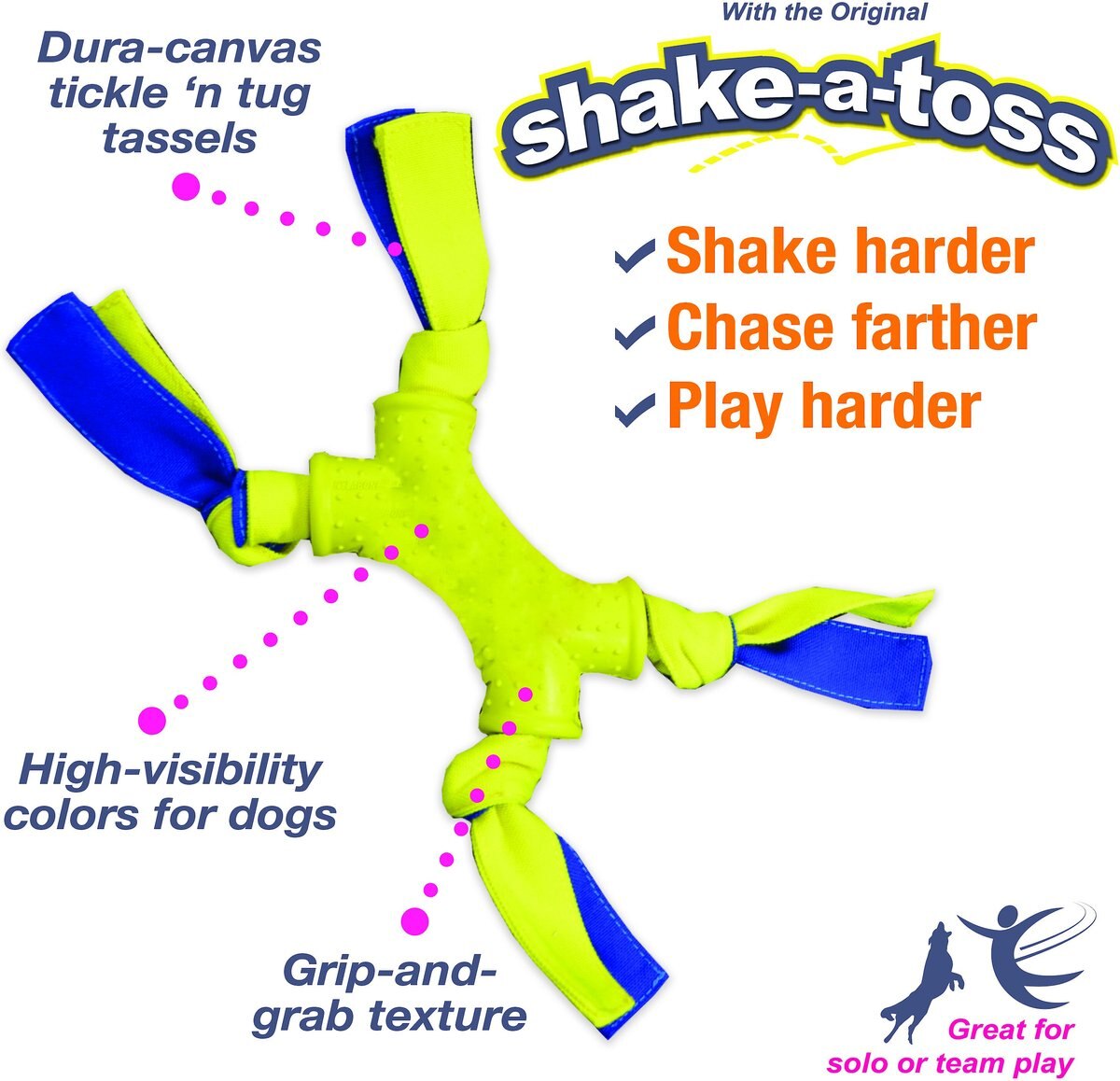 Nylabone Power Play Shake-a-Toss Dog Toy