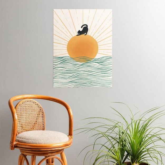 Jimmy Tan Good Morning Meow 7 Sunny Day Poster Society6