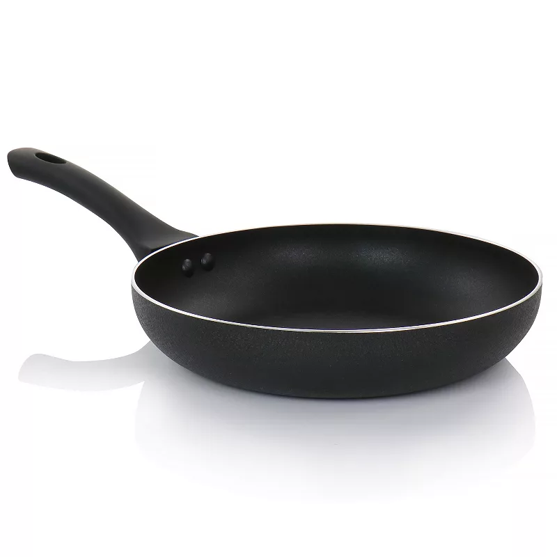 Oster Cocina Ashford 2 Piece Nonstick Aluminum Frying Pan Set in Black