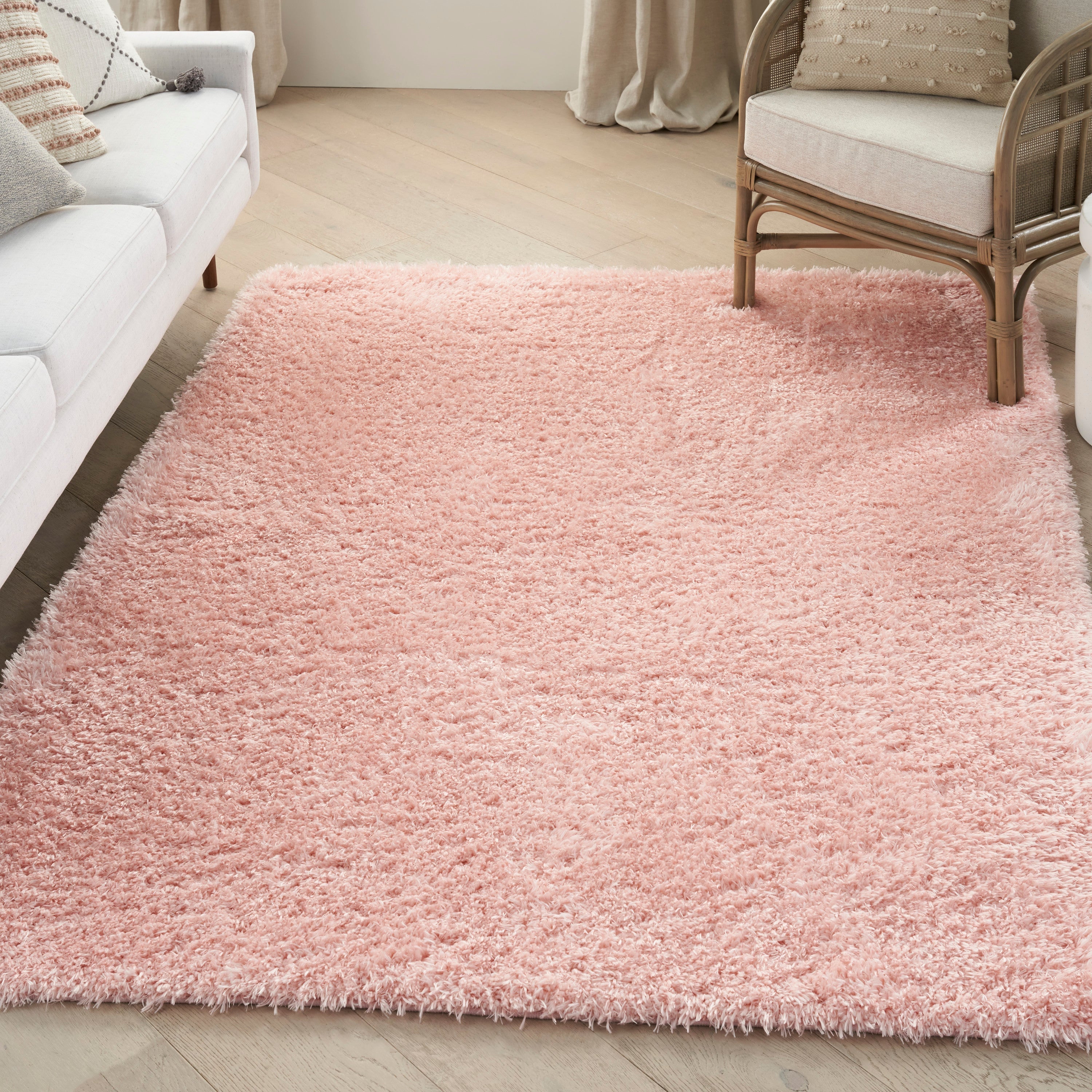 Lush Shag Blush Rug