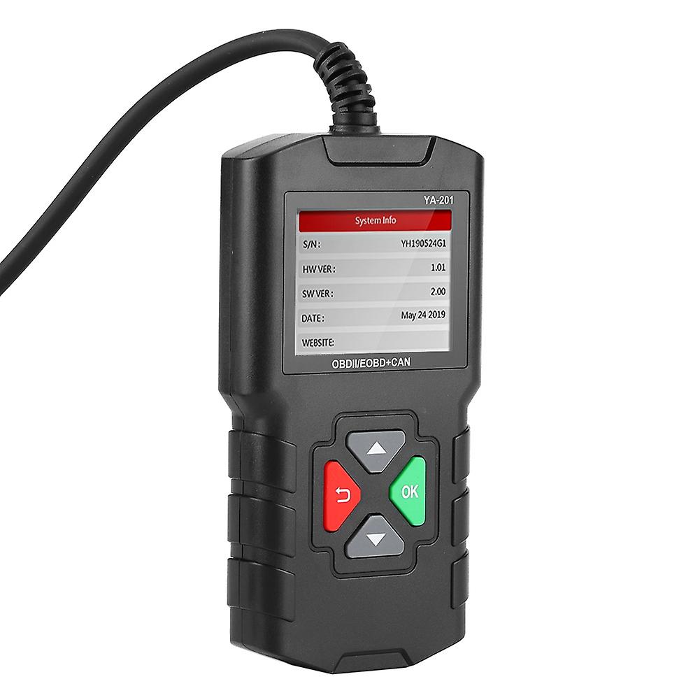 Car Obdii / Eobd Scanner Fault Code Reader Auto Diagnostic Detector Scan Tool