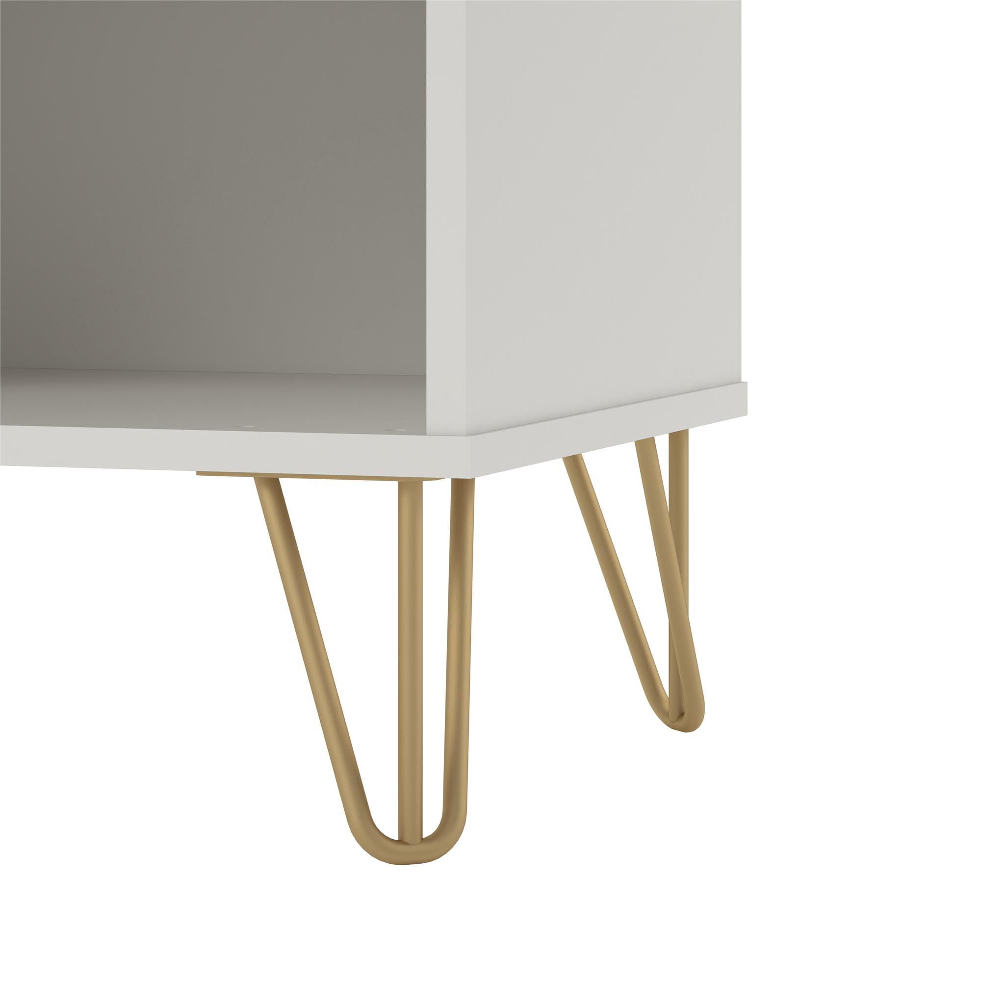 Novogratz Finley Nightstand, White