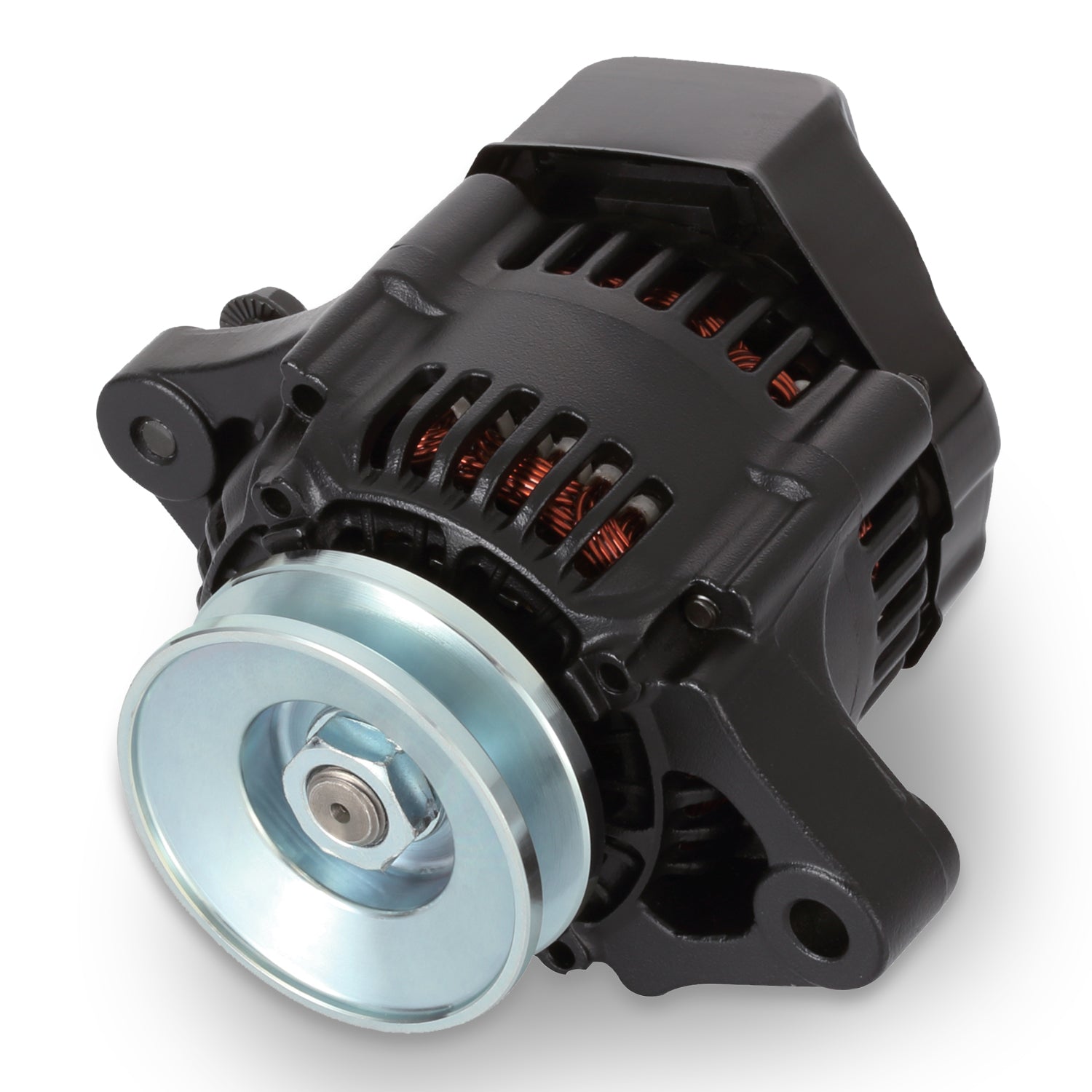 Proform 66432 PFM66432 100% NEW， BLACK， 1-WIRE MINI ALTERNATOR， GM 50 AMP.