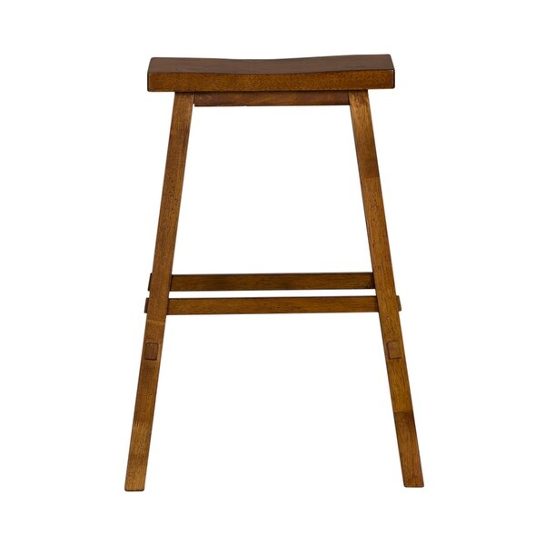 The Gray Barn Creations Sawhorse Stool - Tobacco