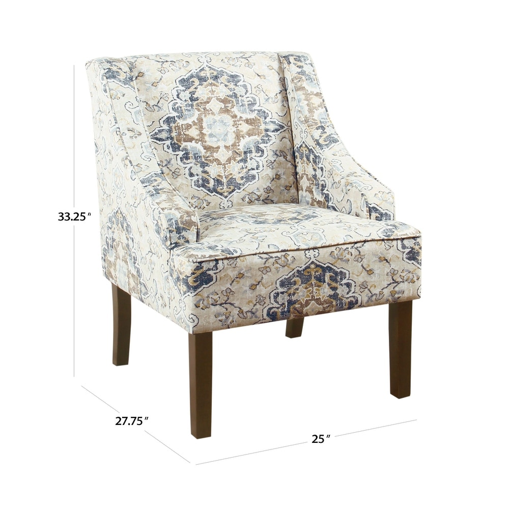 Porch   Den Holman Upholstered Swoop Arm Chair