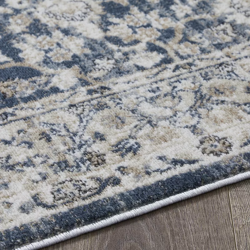 Loomaknoti Kehleigh Oviel Cream Area Rug