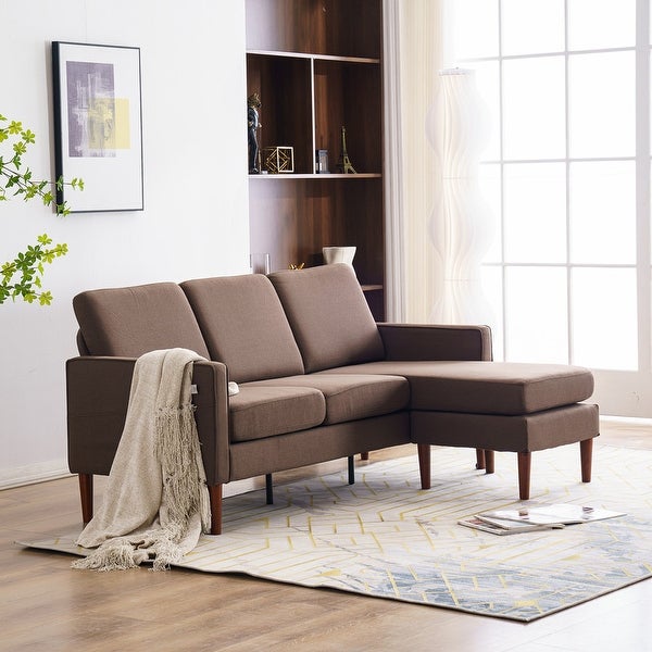 3 Persons With Concubine Pedal Indoor Modular Sofa