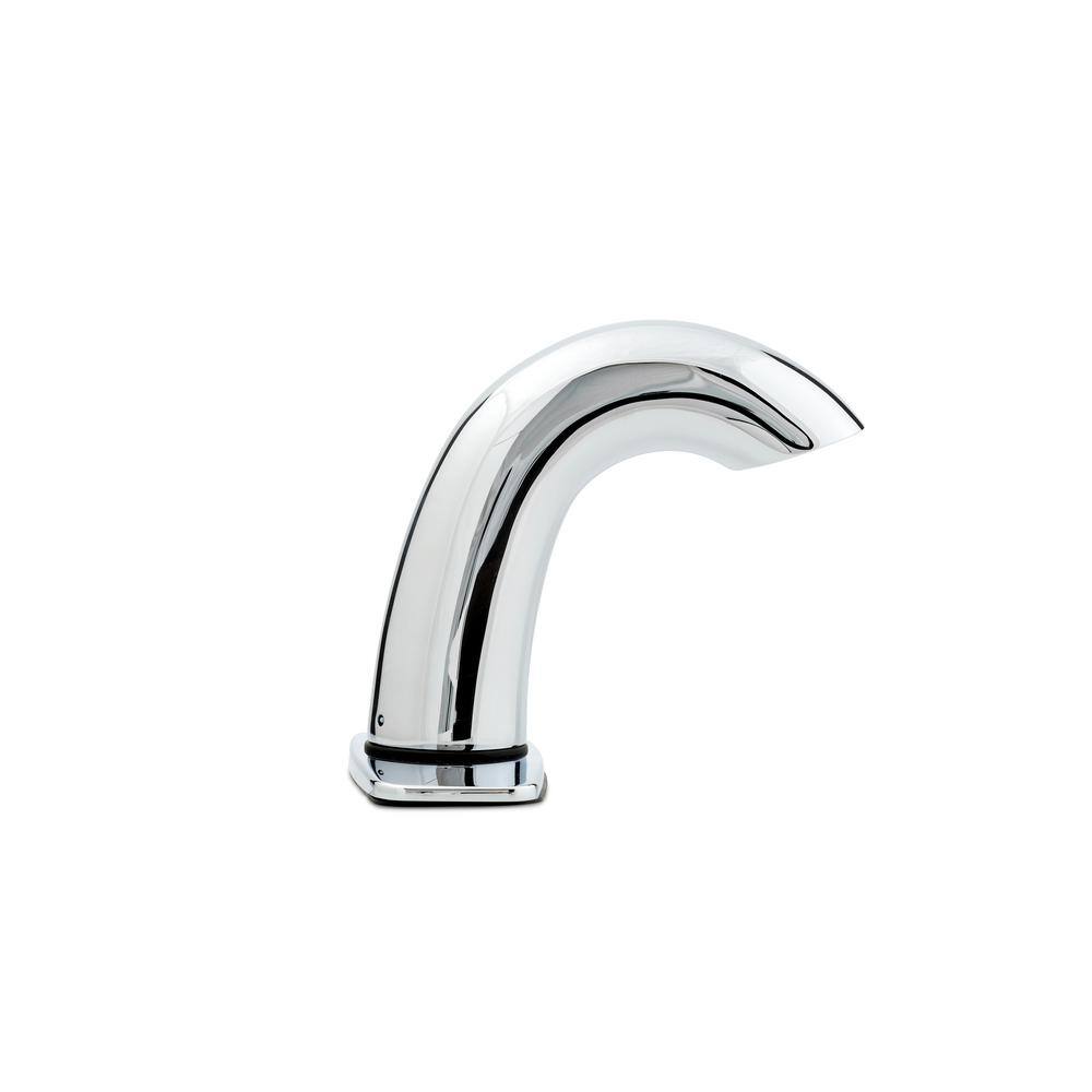 Zurn Aqua-FIT Serio HydroPower Touchless Single Hole Bathroom Faucet with Cover Plate and Chrome Plated in Chrome Color Z6950-XL-S-CP4-E