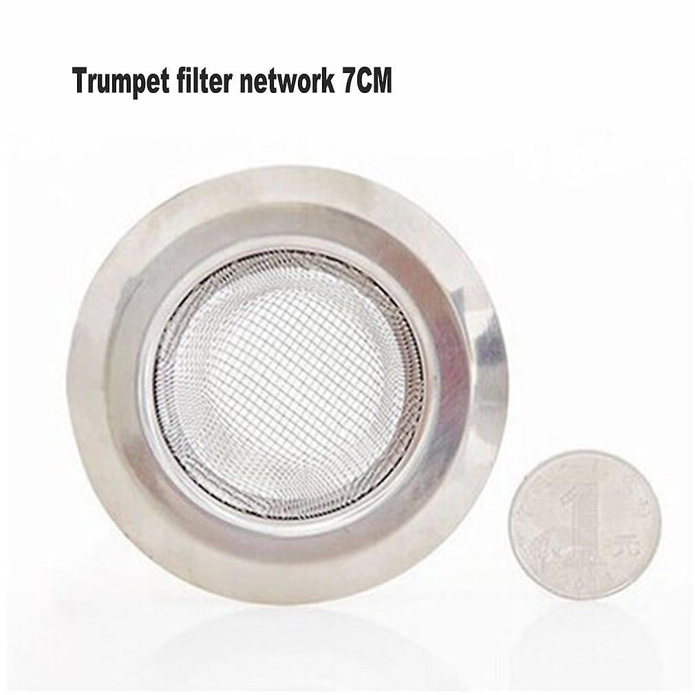 Kitchen Fine Stainless Steel Sink Filter Preventing Pool Bath Sewer Drain Intervals Plug Garbage Network Slag Strainer