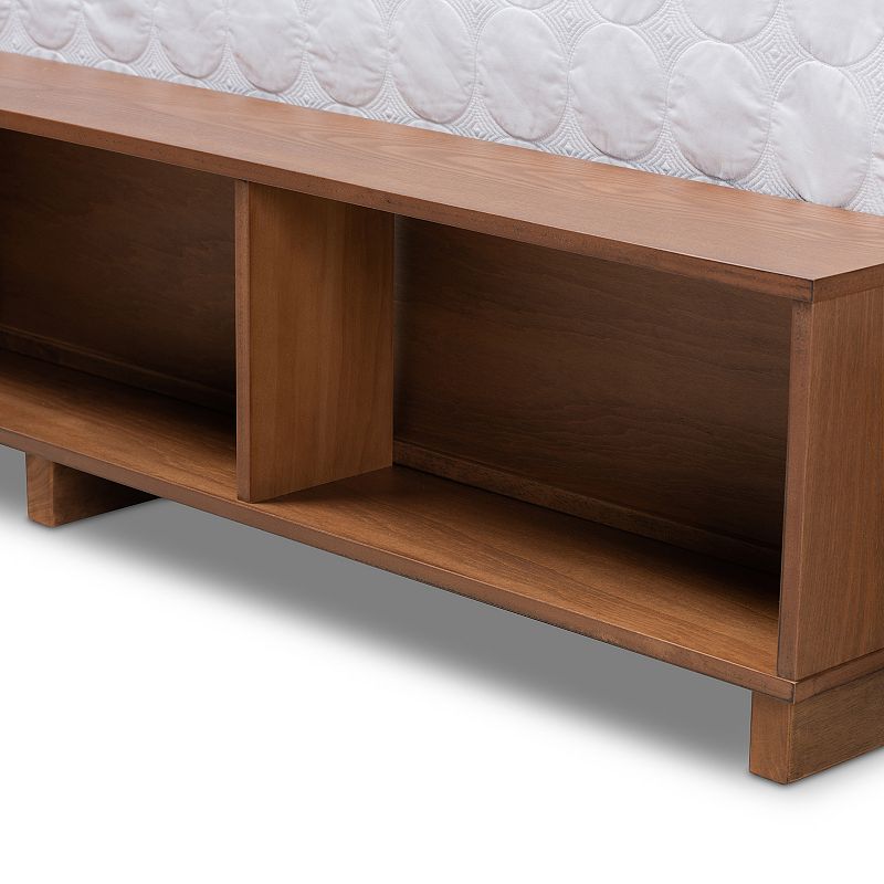 Baxton Studio Vita Platform Storage Bed