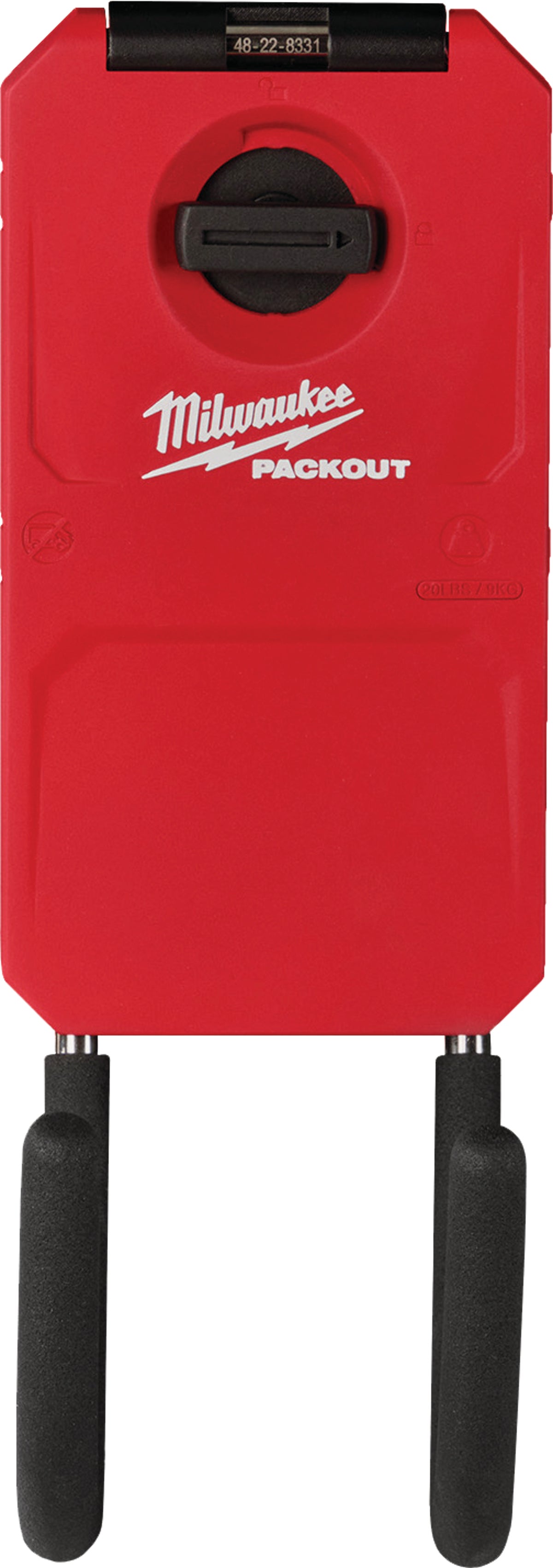 MW PACKOUT 6 In. Curved Storage Hook Red