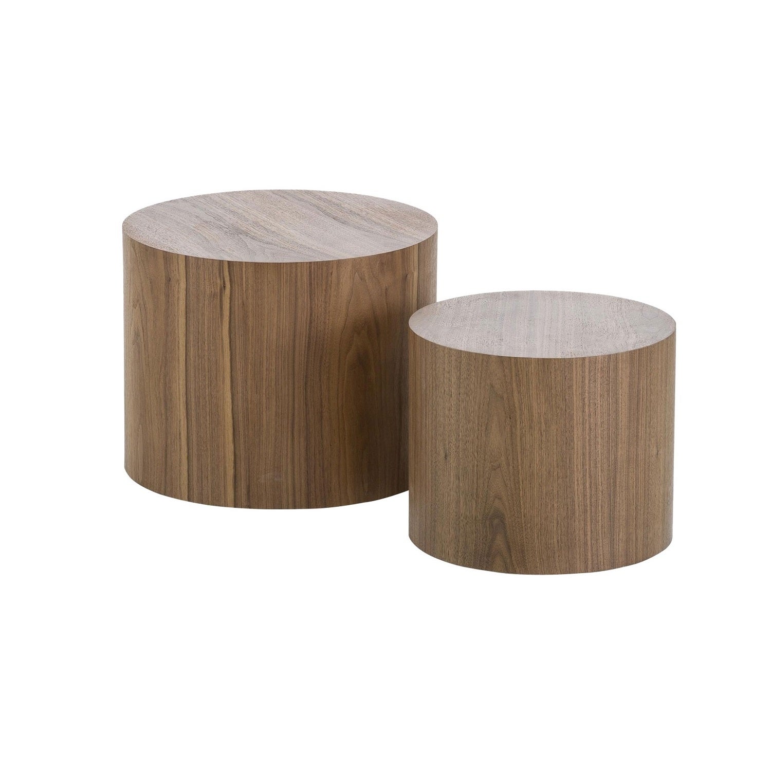 MDF with ash， oak，walnut veneer sidetable， coffee table， end table， ottoman For kitchen living room