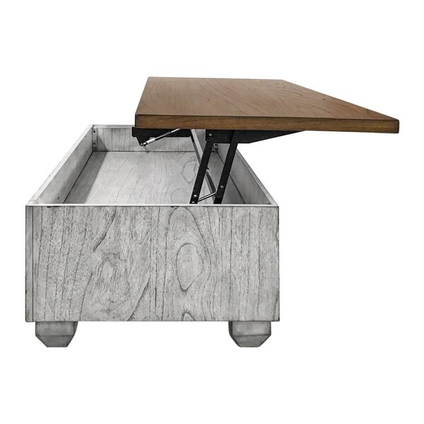 Westbrook Lift Top 2-Drawer Coffee Table