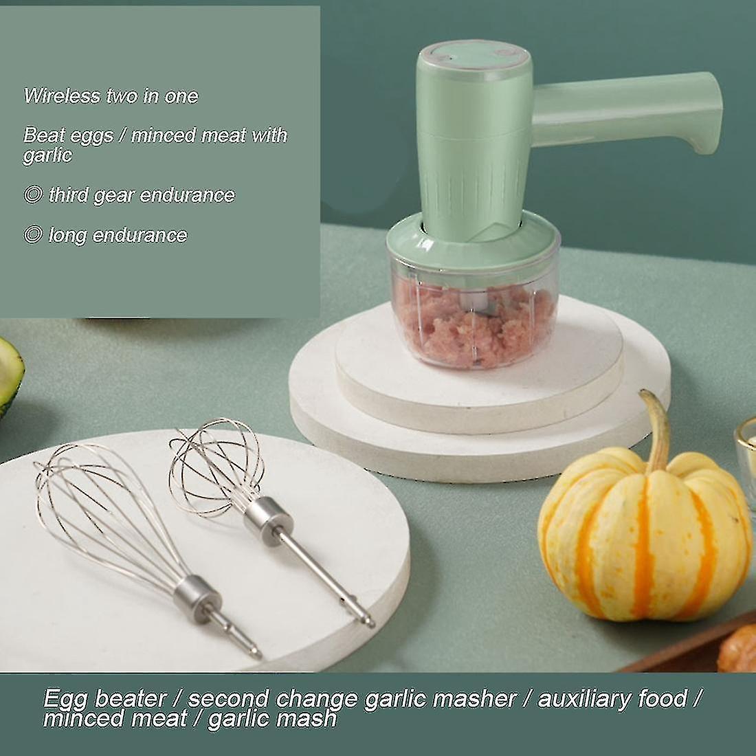 Wireless Mini Mixer Electric Food Blender Handheld Mixer Egg Beater Automatic Cream Food Cake Bakin