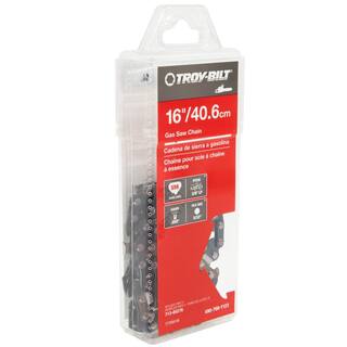 Troy-Bilt Original Equipment 16 in. 0.050 in. Gauge Chainsaw Chain for Gas Chainsaws with 56 Links Replaces OE# 713-05276 490-700-Y123