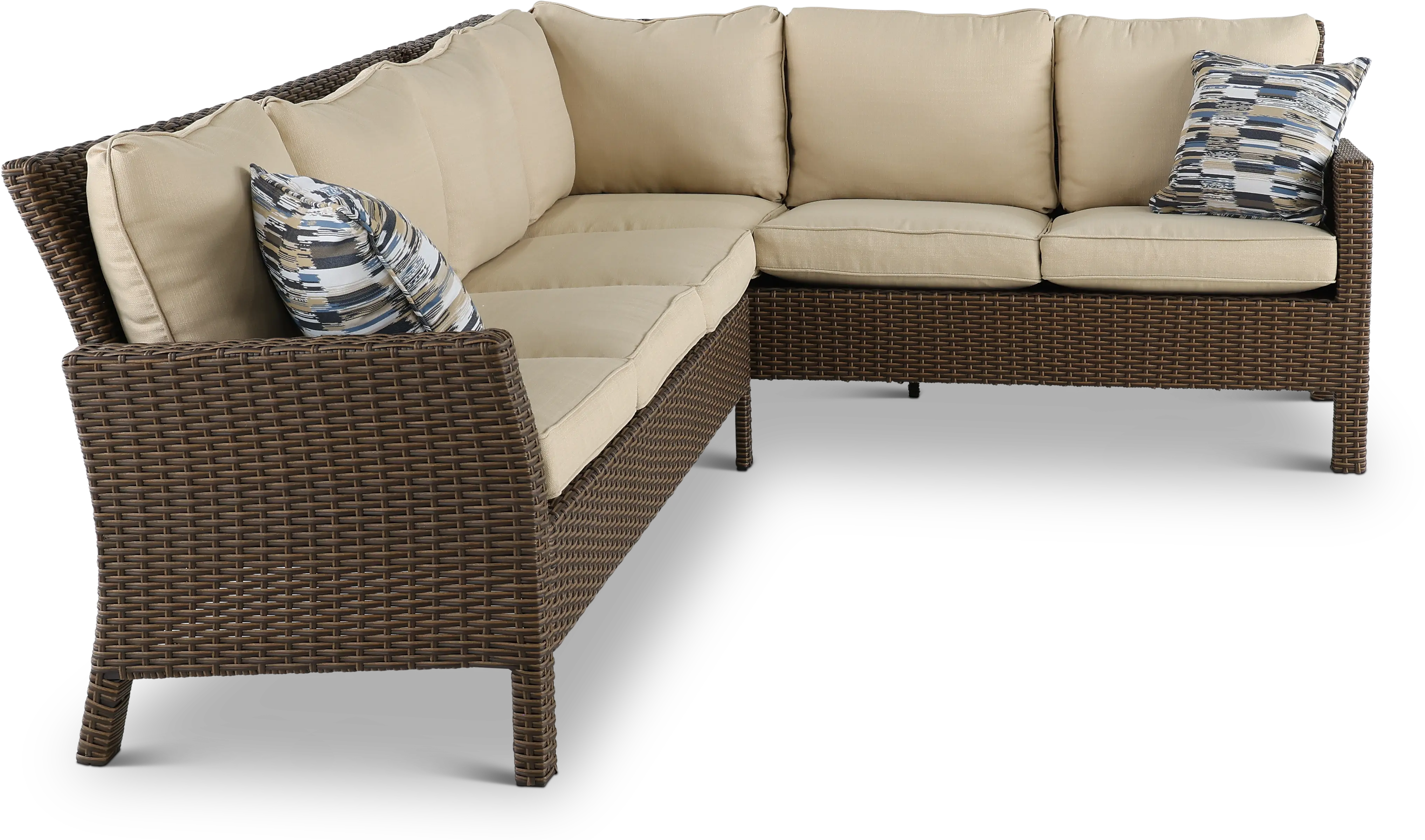 Arcadia 2 Piece Outdoor Sectional Sofa