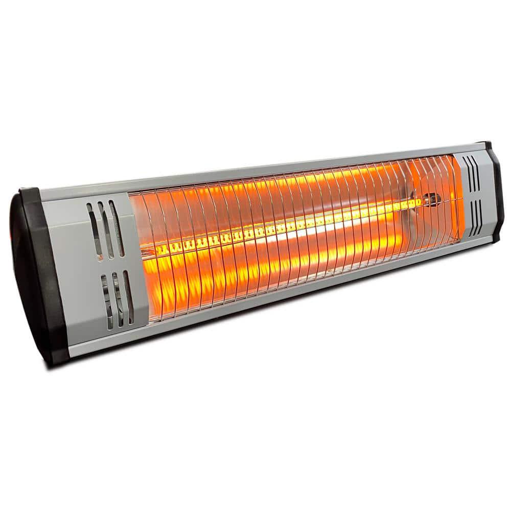 Heat Storm Tradesman 1500Watt Electric Outdoor Infrared Quartz Portable Space Heater with WallCeiling Mount