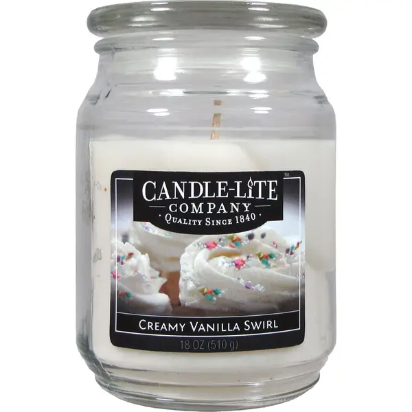 Candle-Lite Creamy Vanilla Swirl Candle