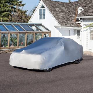 Budge Indoor Stretch 157 in. x 60 in. x 48 in. Size 1 Car Cover GSC-1