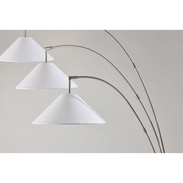 Braxton 3-Arm Arc Lamp