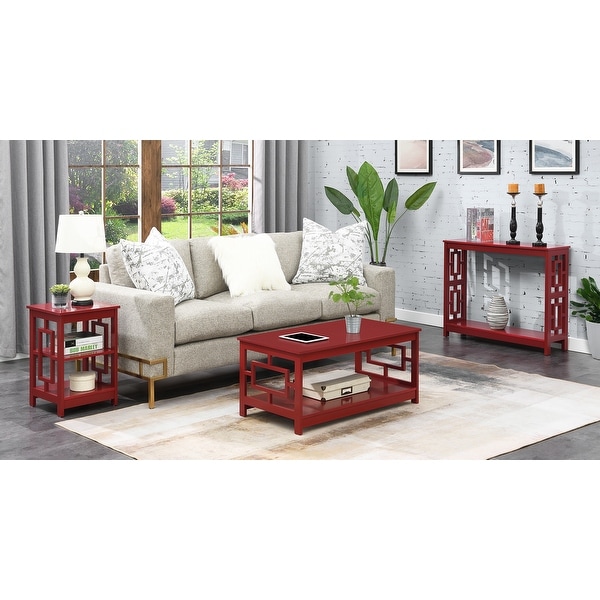 Porch and Den Woodmere Contemporary Square End Table