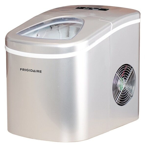 26lb. Portable Countertop Ice Maker - EFIC108 - Silver