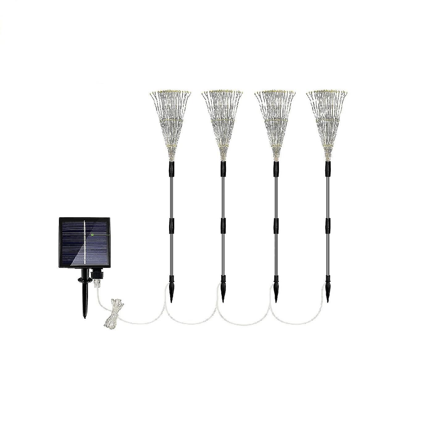 Waterproof Solar Fireworks Lights Led Lights