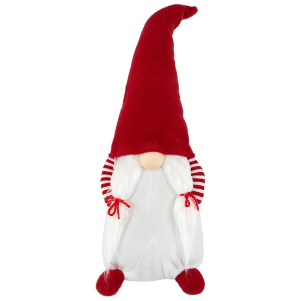 Standing Girl Gnome with Hands in Pocket Christmas Figure