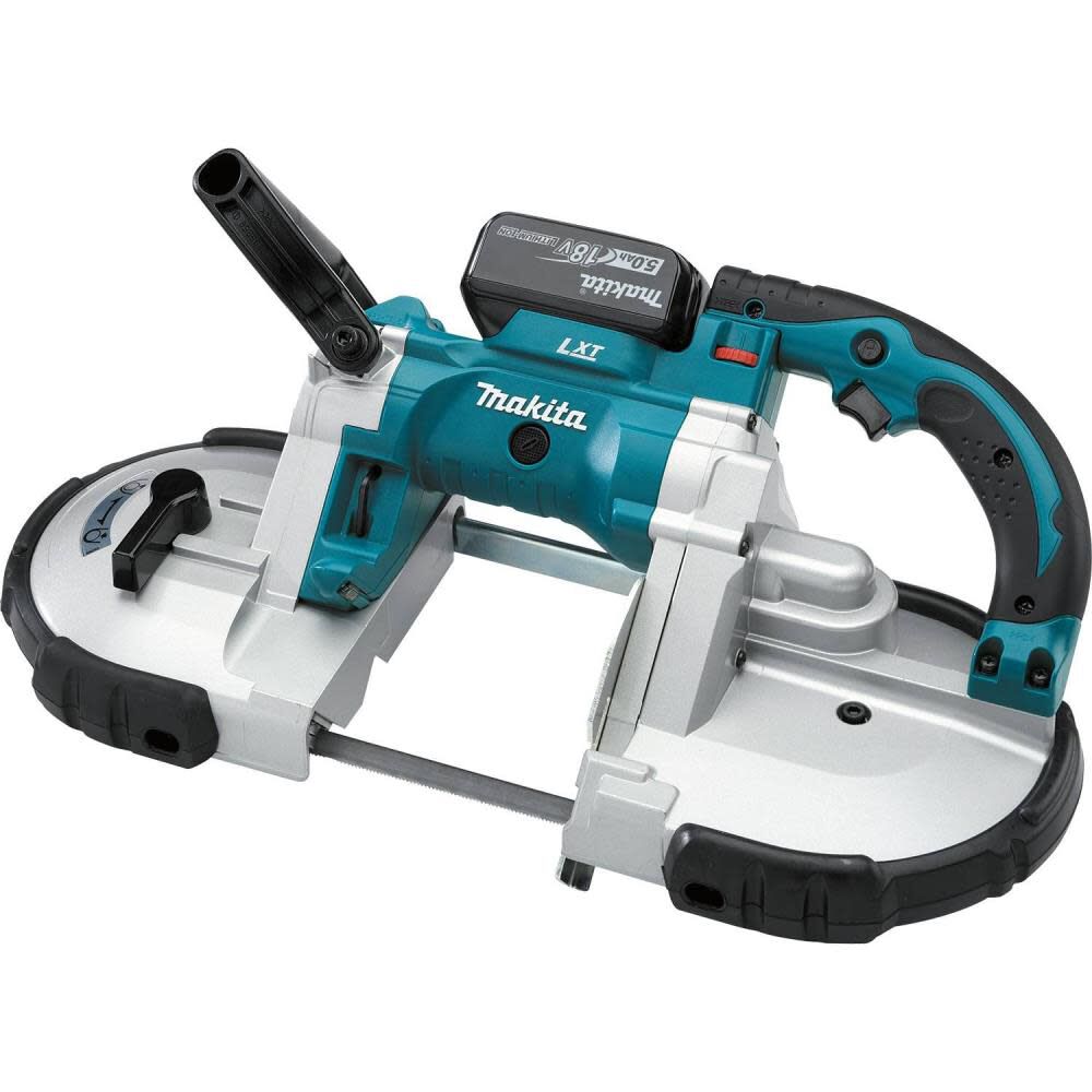 Makita 18 Volt LXT Lithium-Ion Cordless Portable Band Saw Kit 5.0 Ah XBP02TX from Makita