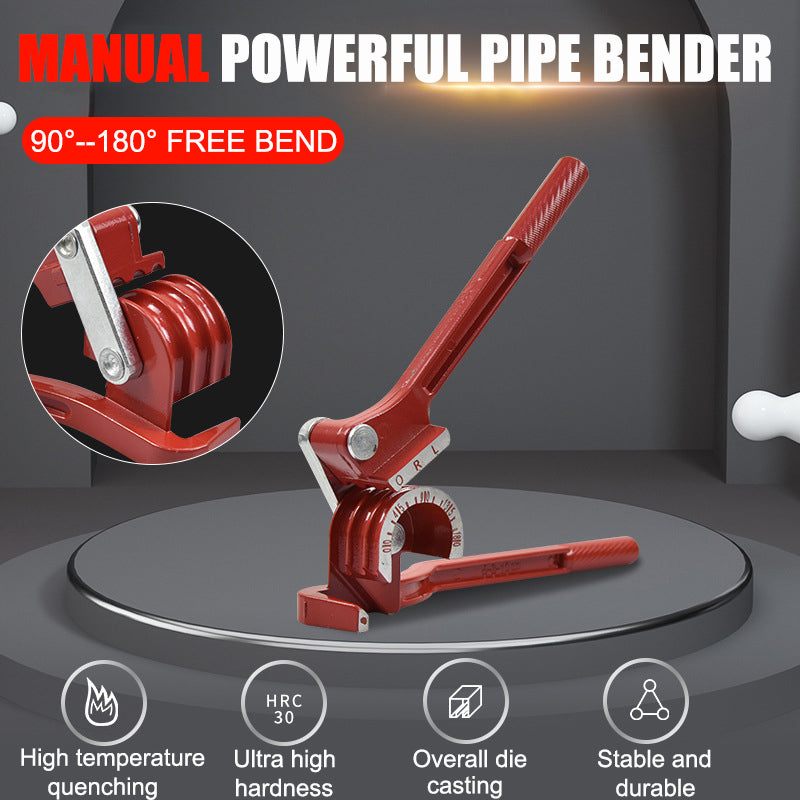 🔥Factory Clearance Sale With 50% Off🔥Suitable For 6mm 8mm 10mm Three-slot Copper Pipe Manual Pipe Bender