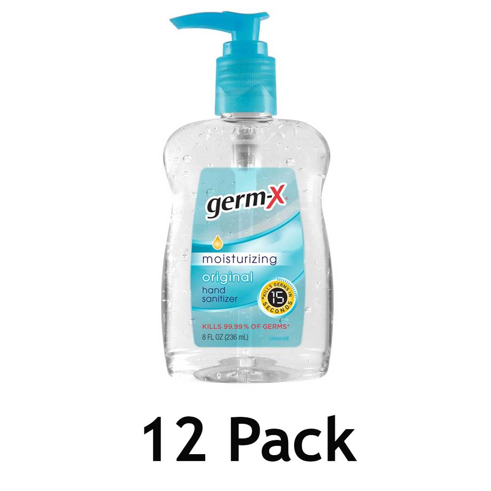 GERM-X 8oz Hand Sanitizer 12pk