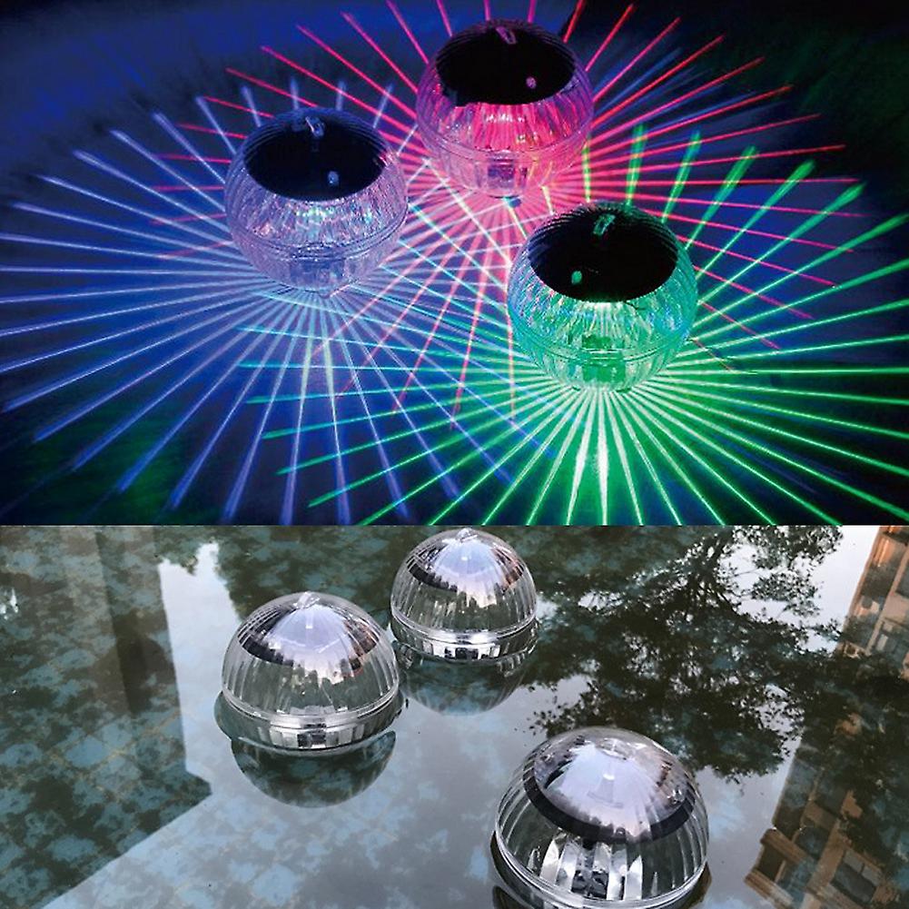 Multi-color Waterproof Solar Powered Floating Ball Lamp Decor Light For Swimming Pool Garden