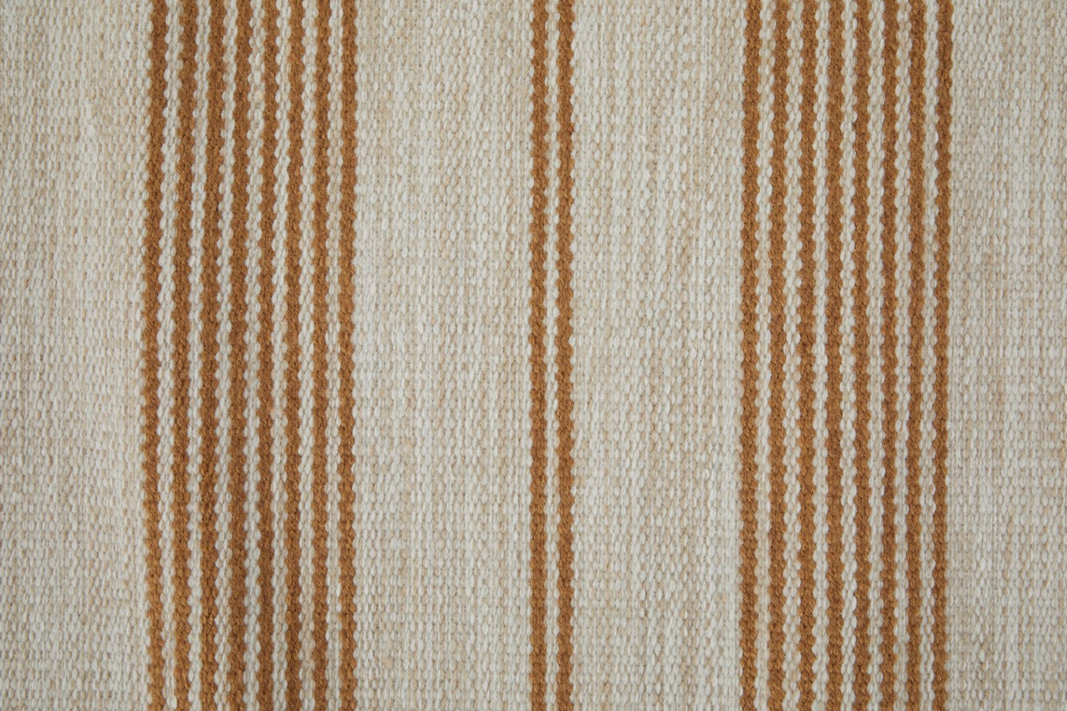 Granberg Hand Woven Stripes Yellow / Ivory Rug