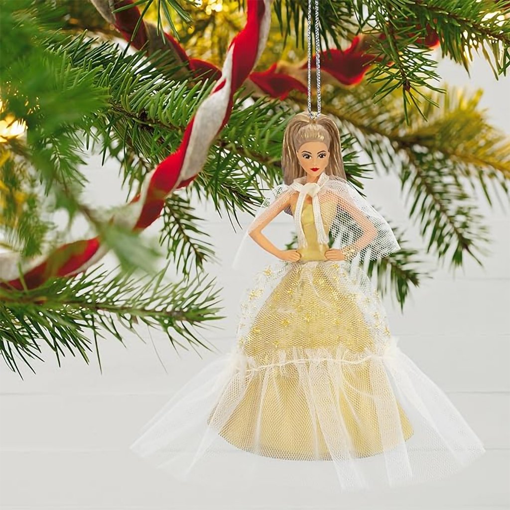 Hallmark  2023 Keepsake Ornament Latina Holiday Barbie