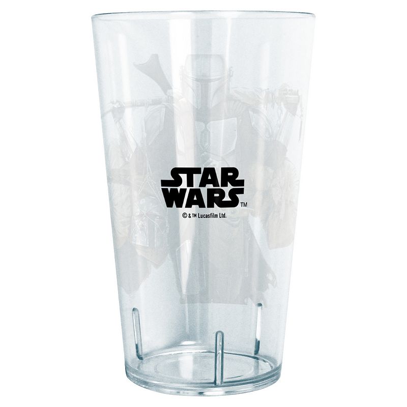 Star Wars Walking Mando 24-oz. Tritan Glass