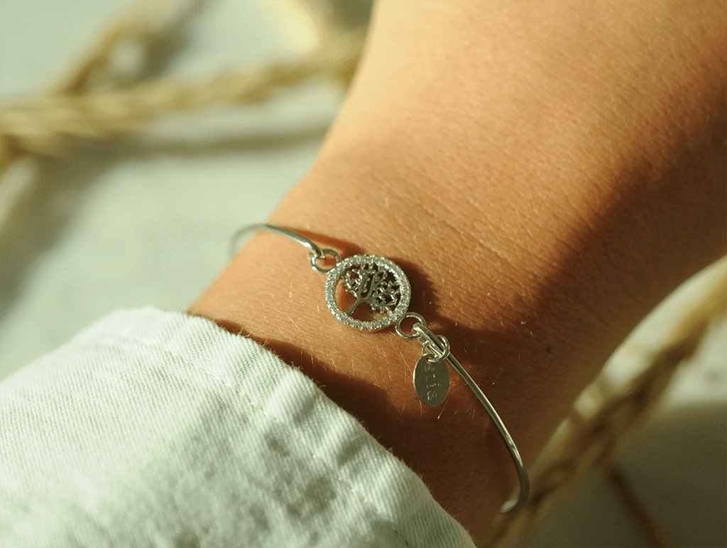 Stia  Pavé Icon Bracelet Tree of Life