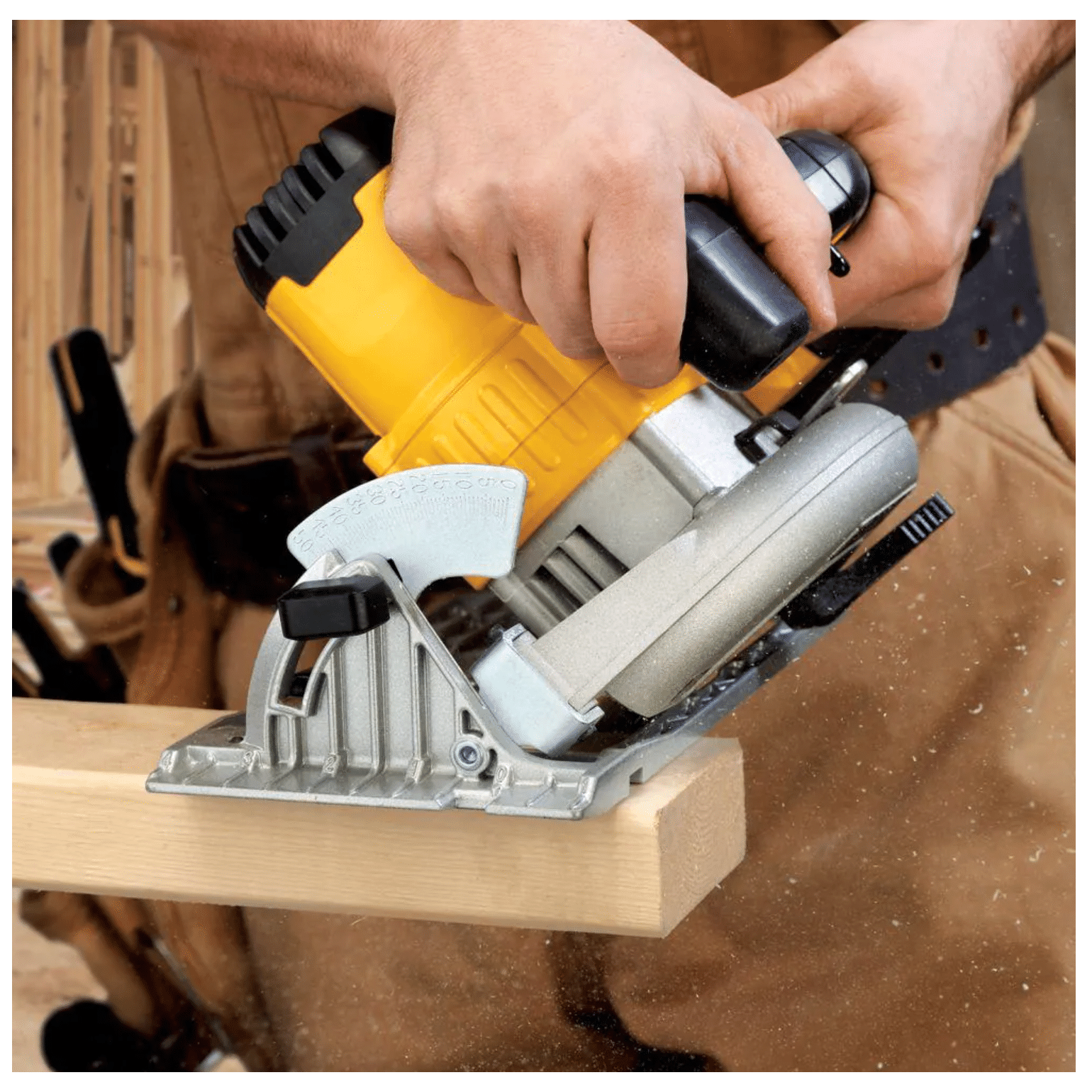 Dewalt 20-Volt Max Cordless 6-1/2 in. Circular Saw with (2) 20-Volt Batteries 5.0Ah and Charger (DCB2052CKW391B)