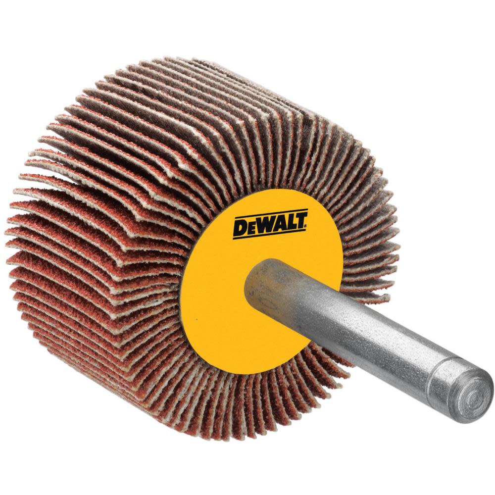 DEWALT 2 x 1 x 1/4 HP 180g Flap Wheel