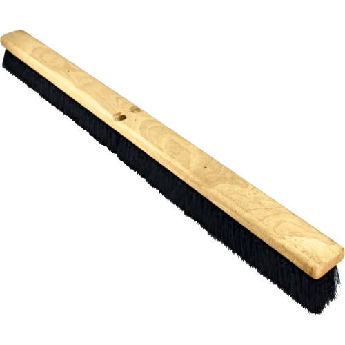 Genuine Joe Hardwood Block Tampico Broom  GJO99656