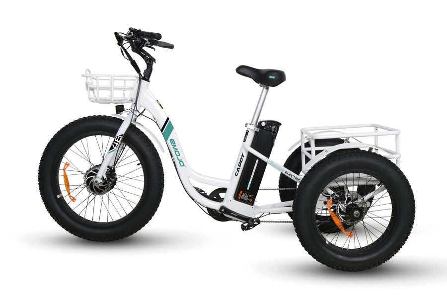 Emojo Caddy Step Thru 48V 500W  Fat Tire Electric Trike