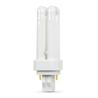 Feit Electric 13-Watt Equivalent PL CFLNI Quad Tube 2-Pin GX23-2 Base Compact Fluorescent CFL Light Bulb Cool White 4100K (1-Bulb) BPPLD1341HDRP