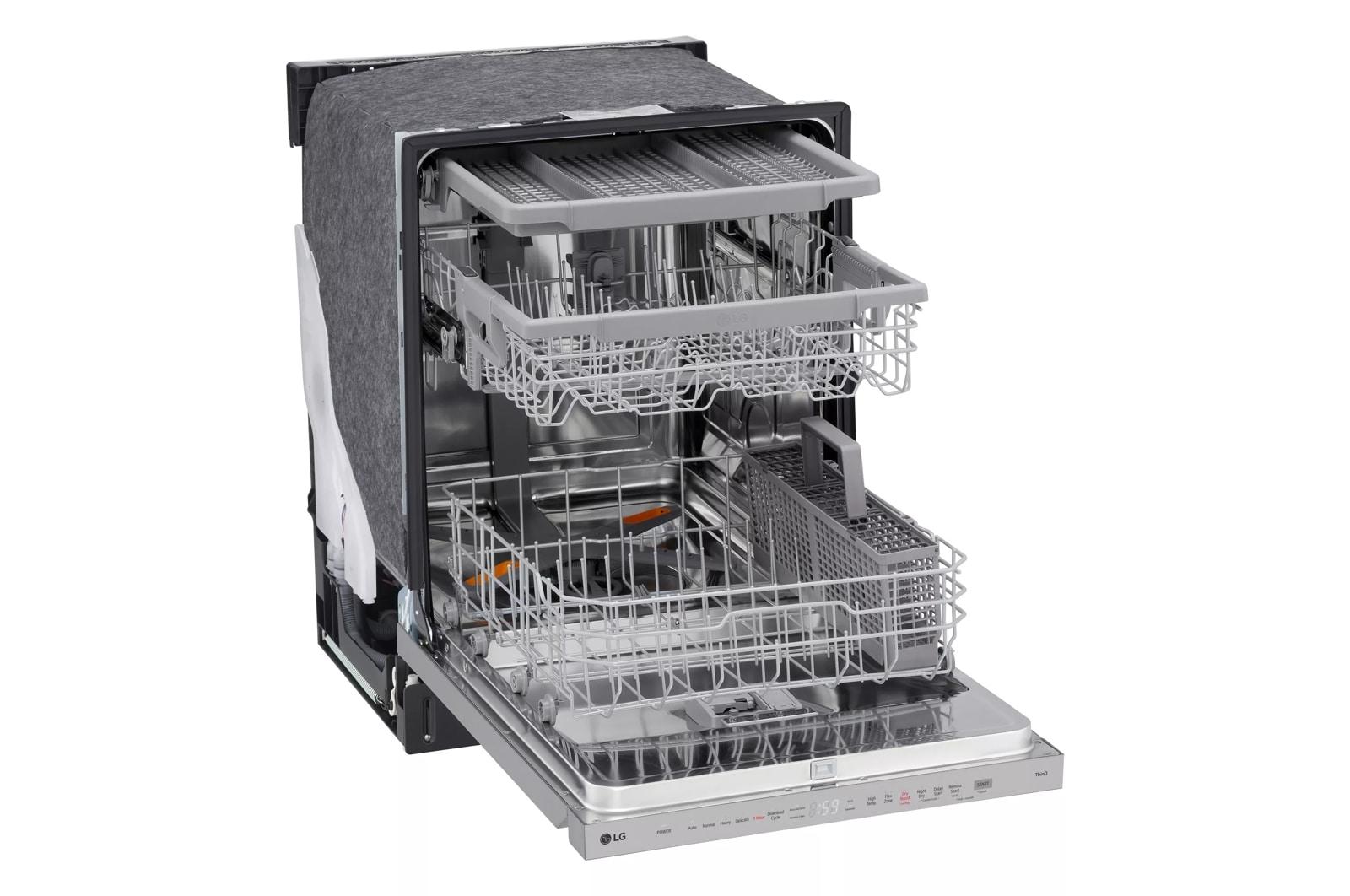 Lg LDPH5554S Smart Top-Control Dishwasher With 1-Hour Wash & Dry, Quadwash® Pro, And Dynamic Heat Dry™