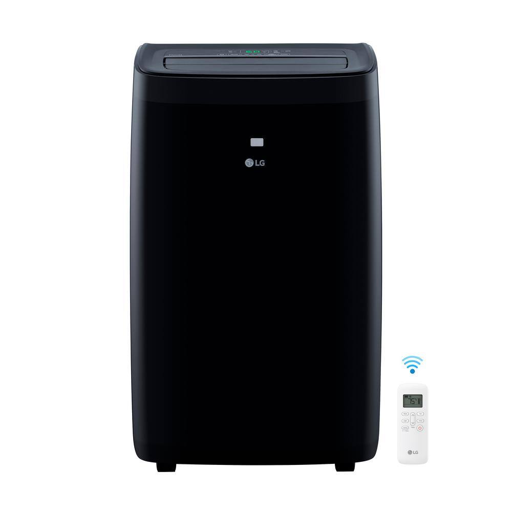 LG 10000 BTU (DOE) 115-Volt Portable Air Conditioner LP1021BSSM Cools 450 Sq Ft with Dehumidifier Function Wi-Fi Enabled LP1021BSSM