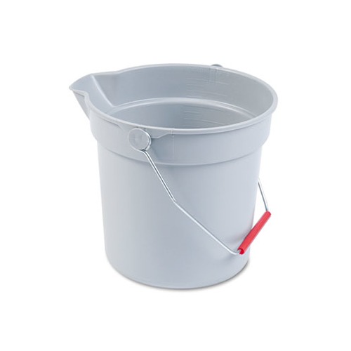 Rubbermaid 10 Quart Plastic Utility Pail  RCP296300GY