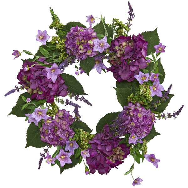 24 Hydrangea Wreath