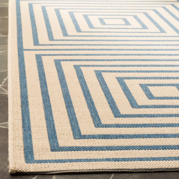 Linden Lnd123 Power Loomed Indoor outdoor Area Rug Safavieh