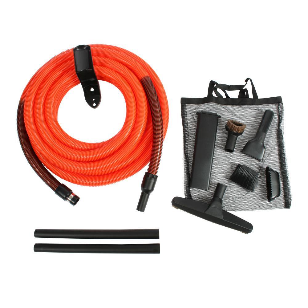 Cen-Tec Garage Attachment Kit with 30 ft. Hose for Central Vacuums 93730