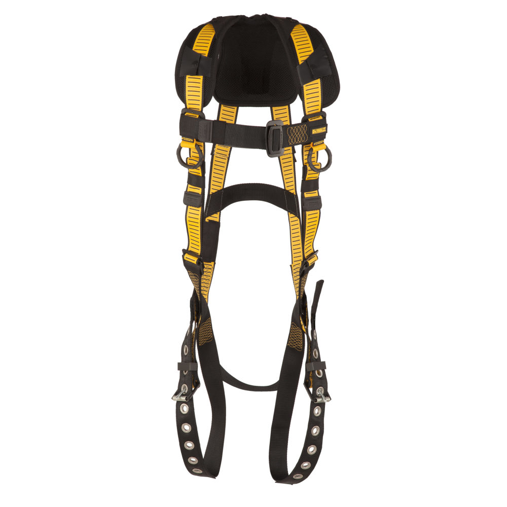 DW D1000 Full Body Harness with 5PT Chest/Leg Buckle L/XL DXFP512002(L-XL) from DW