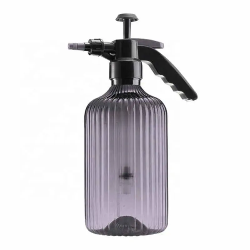 2L Air Pressure Manual Watering Sprayer Gardening Pressure Watering Can Retro Transparent Watering Sprayer